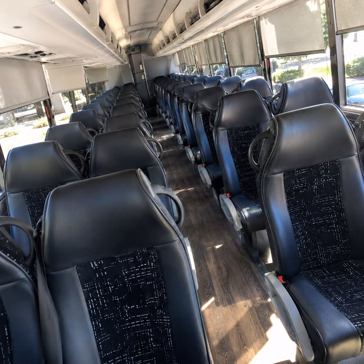 charter buses for large group prom transportation across league city