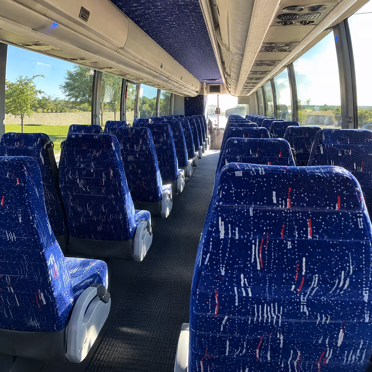 league city family reunion charter bus rental