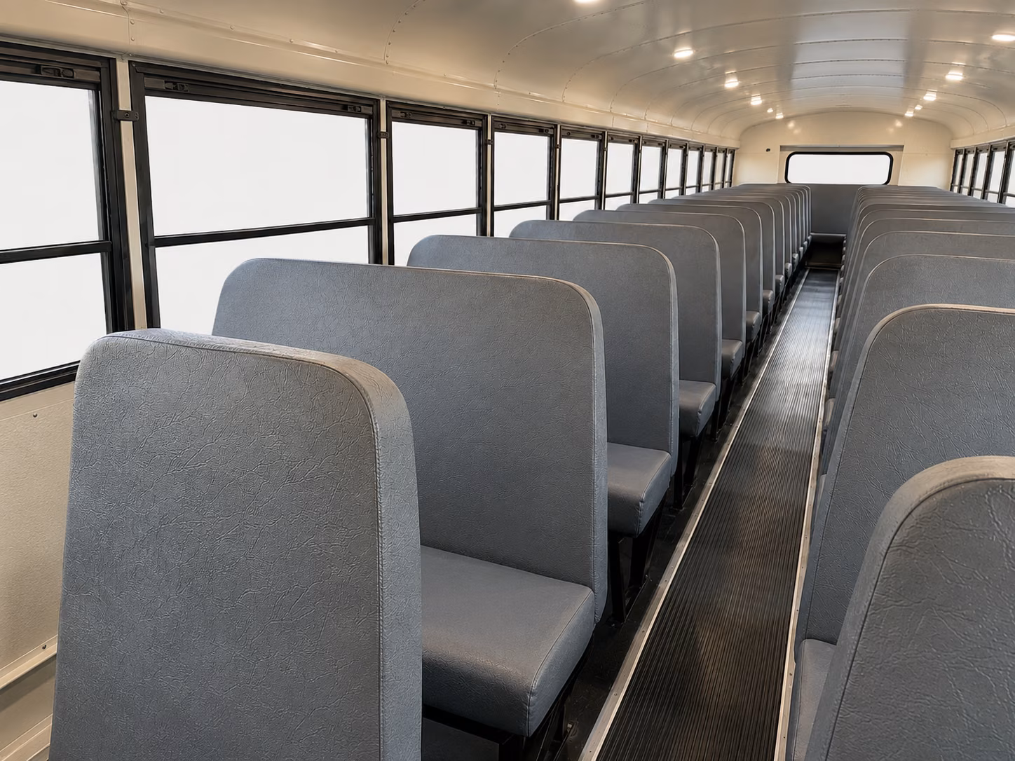 league city school bus interior
