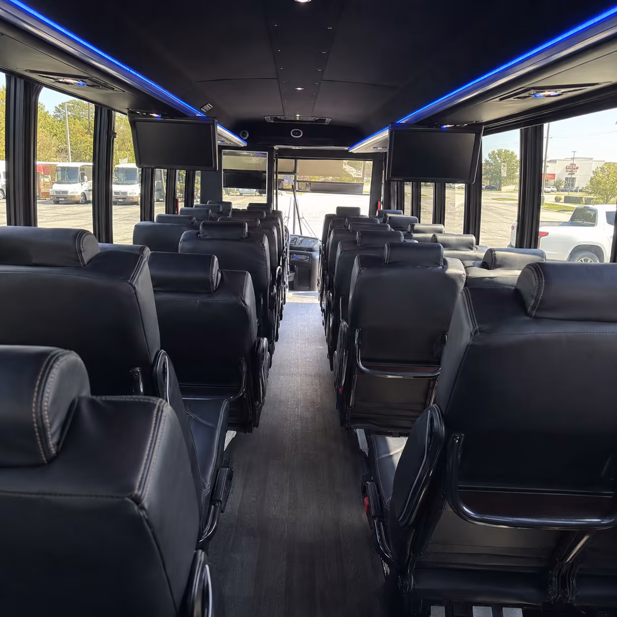 minibuses and charter buses to space cowboys games at constellation field